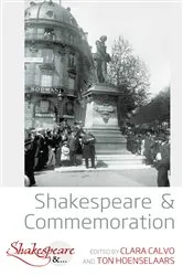 Book cover of Shakespeare and Commemoration by Clara Calvo