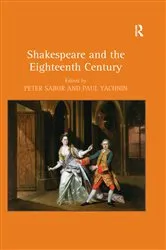 Book cover of Shakespeare and the Eighteenth Century by Peter Sabor