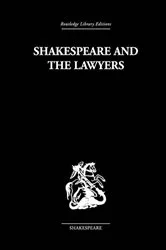 Book cover of Shakespeare and the Lawyers by O Hood Phillips