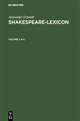 Book cover of Shakespeare-Lexicon by Alexander Schmidt