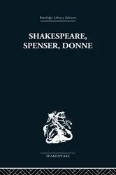 Book cover of Shakespeare, Spenser, Donne by Frank Kermode