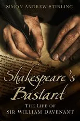 Book cover of Shakespeare's Bastard by Simon Stirling