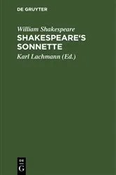 Book cover of Shakespeare's Sonnette by William Shakespeare