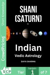 Book cover of Shani (Saturn) in Indian Vedic Astrology by Daya Sharma
