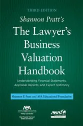 Book cover of Shannon Pratt's The Lawyer's Business Valuation Handbook by Shannon Pratt