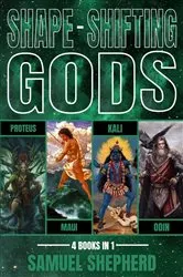 Book cover of Shape-Shifting Gods by Samuel Shepherd