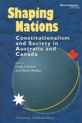 Book cover of Shaping Nations by Linda Cardinal