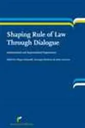 Book cover of Shaping Rule of Law Through Dialogue by Filippo  Fontanelli
