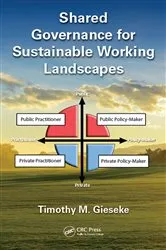 Book cover of Shared Governance for Sustainable Working Landscapes by Timothy M. Gieseke