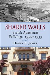 Book cover of Shared Walls by Diana E. James