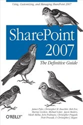 Book cover of SharePoint 2007: The Definitive Guide by James Pyles