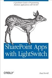 Book cover of SharePoint Apps with LightSwitch by Paul Ferrill