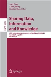 Book cover of Sharing Data, Information and Knowledge by Alexander Gray