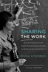 Book cover of Sharing the Work by Myra Strober