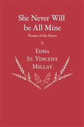 Book cover of She Never Will be All Mine - Poems of the Heart by Unknown