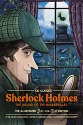Book cover of Sherlock Holmes (The Hound of the Baskervilles) - Kid Classics by Arthur Conan Doyle