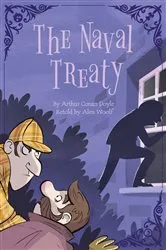 Book cover of Sherlock Holmes: The Naval Treaty by Alex Woolf