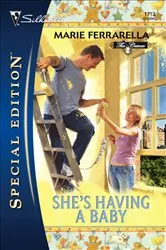 Book cover of She's Having a Baby by Marie Ferrarella