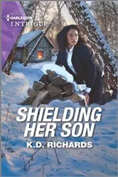 Book cover of Shielding Her Son by K.D. Richards