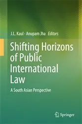 Book cover of Shifting Horizons of Public International Law by Unknown