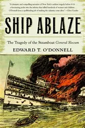 Book cover of Ship Ablaze by Ed O'Donnell