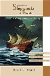 Book cover of Shipwrecks of Florida (2nd ed.) by Steven D Singer