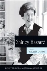 Book cover of Shirley Hazzard by Brigitta Olubas