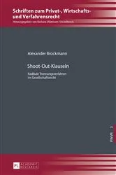 Book cover of Shoot-Out-Klauseln by Barbara Völzmann-Stickelbrock