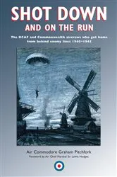 Book cover of Shot Down and On the Run by Graham Pitchfork