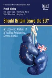 Book cover of Should Britain Leave the EU? (2nd ed.) by Patrick Minford
