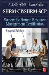 Book cover of SHRM-CP/SHRM-SCP Certification All-In-One Exam Guide, Second Edition (2nd ed.) by Beverly Dance