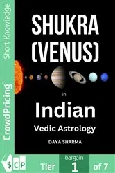 Book cover of Shukra (Venus) in Indian Vedic Astrology by Daya Sharma