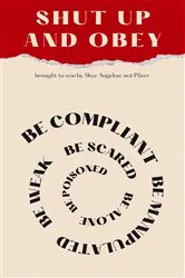 Book cover of Shut Up and Obey by Skye Angelou