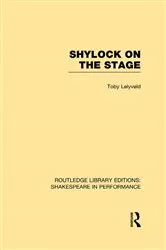 Book cover of Shylock on the Stage by Toby Lelyveld