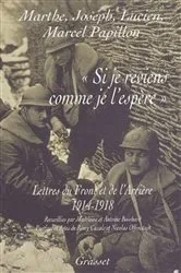 Book cover of Si je reviens comme je l'espère by BOSSHARD