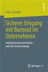 Book cover of Sicherer Umgang mit Burnout im Unternehmen by Erika Schneider
