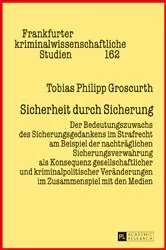 Book cover of Sicherheit durch Sicherung by Tobias Philipp Groscurth