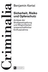Book cover of Sicherheit, Risiko und Opferschutz by Unknown
