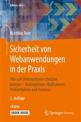 Book cover of Sicherheit von Webanwendungen in der Praxis (2nd ed.) by Matthias Rohr