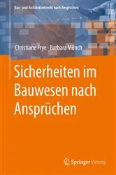 Book cover of Sicherheiten im Bauwesen nach Ansprüchen by Christiane Frye
