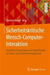 Book cover of Sicherheitskritische Mensch-Computer-Interaktion by Christian Reuter