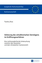 Book cover of Sicherung des schuldnerischen Vermoegens im Eroeffnungsverfahren by Unknown