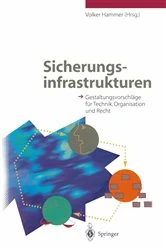 Book cover of Sicherungsinfrastrukturen by Volker Hammer