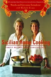 Book cover of Sicilian Home Cooking by Wanda Tornabene