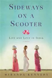 Book cover of Sideways on a Scooter by Miranda Kennedy