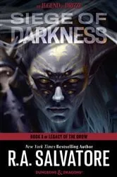 Book cover of Siege of Darkness by R.A. Salvatore