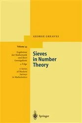 Book cover of Sieves in Number Theory by George Greaves