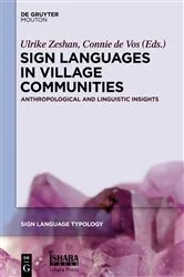 Book cover of Sign Languages in Village Communities by Unknown