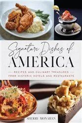 Book cover of Signature Dishes of America by Sherry Monahan