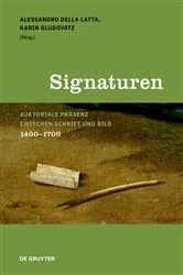 Book cover of Signaturen by Alessandro Della Latta